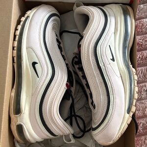 Nike Air Max 97 in Pale Pink, Black and Cream